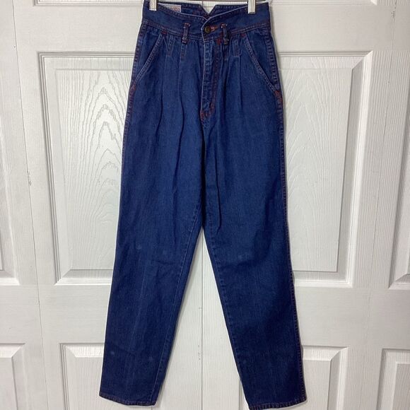 Tres Jolie Vintage Jeans Straight Leg High Waist - Picture 3 of 15